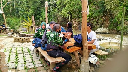 Berkoordinasi dengan mitra Yayasan Wanreksa Nusantara Indonesia.